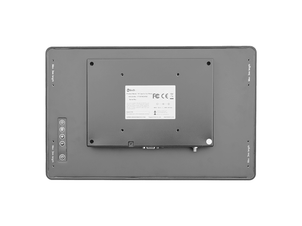FT156TMCAPOB back 15.6" Capacitive Touchscreen Monitor - Image 7