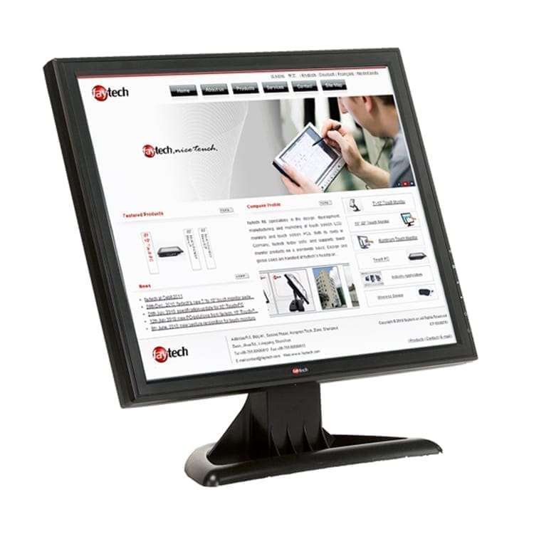 faytech 17 inch Resistive Touchscreen Monitor