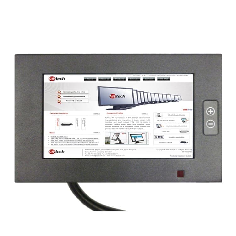 faytech 7 inch IP65 High Brightness Touchscreen Monitor 2 7" High Brightness IP65 HDMI Touchscreen Monitor - Image 2