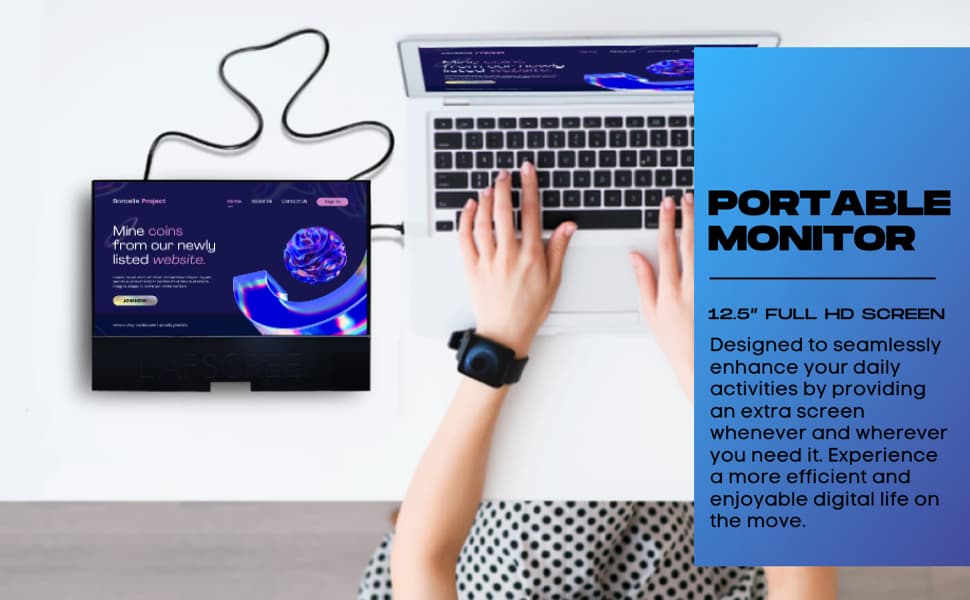 Portable Monitor Intro pichi 12.5" faytech Flat Touch Monitor v2 - Image 8