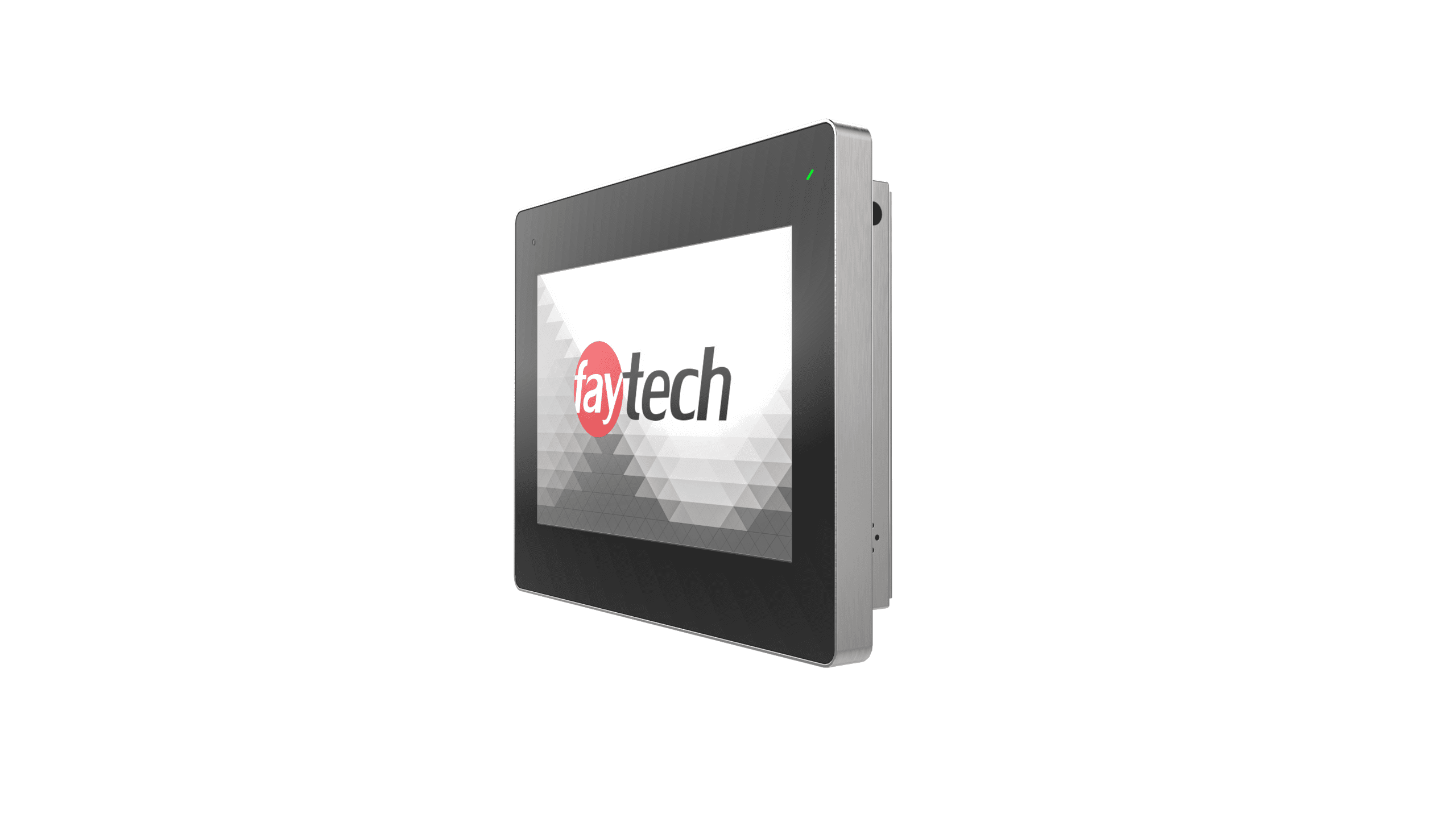 IP65 TM Front Left Angle.4349 10.1" IP65 Capacitive Touch Monitor - Image 2