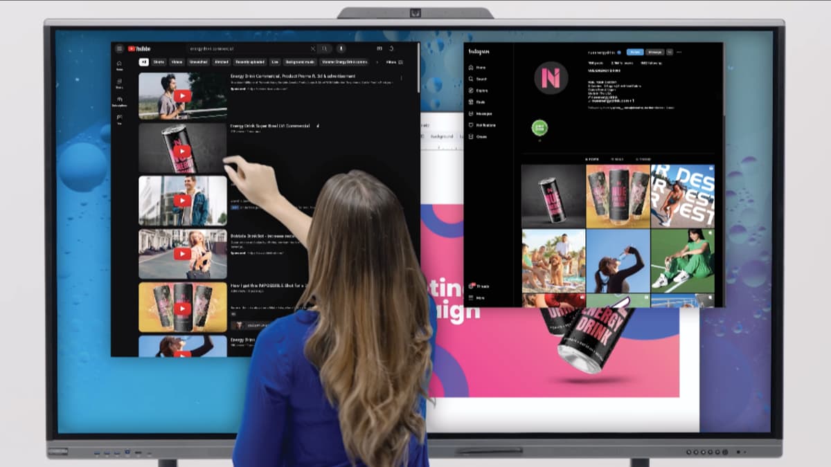 touch whiteboard for meetings