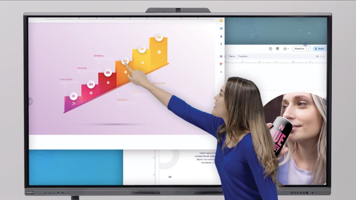 interactive touch whiteboard